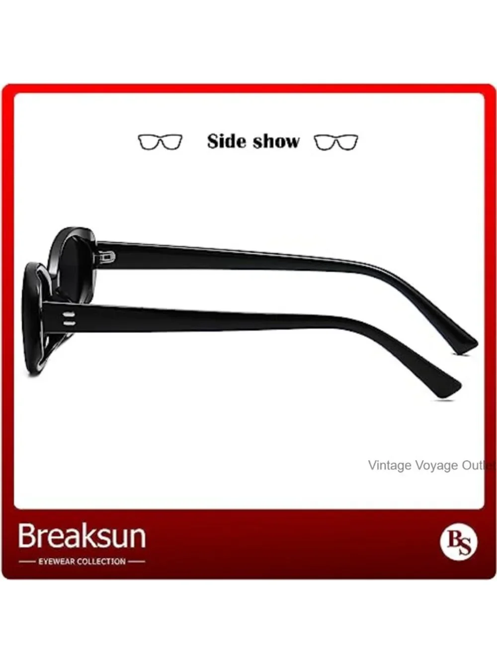 Retro Oval Sunglasses UV400 Protection Cat Eye Shades